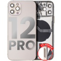Back Housing W/ Small Components Pre-Installed Compatible For iPhone 12 Pro (US Version) (Used OEM Pull: Grade A) (Gold)