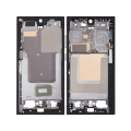 Mid-Frame Housing Compatible For Samsung Galaxy S24 Ultra 5G (US & International Version) (Titanium Black)