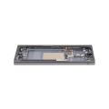 Mid-Frame Housing Compatible For Samsung Galaxy S24 Ultra 5G (US & International Version) (Titanium Black)