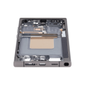 Mid-Frame Housing Compatible For Samsung Galaxy S24 Ultra 5G (US & International Version) (Titanium Black)