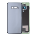 Back cover Glass With Camera Lens Compatible For Samsung Galaxy S10E (No Logo) (Aftermarket Plus) (Prism Black)