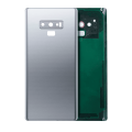Back Cover Glass With Camera Lens Compatible For Samsung Galaxy Note 9 (No Logo) (Aftermarket Plus) (Cloud Silver)
